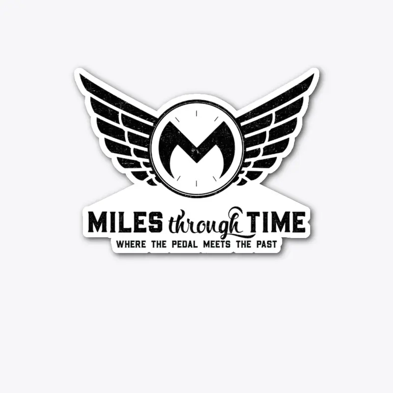 Miles Through Time Logo  (Black)